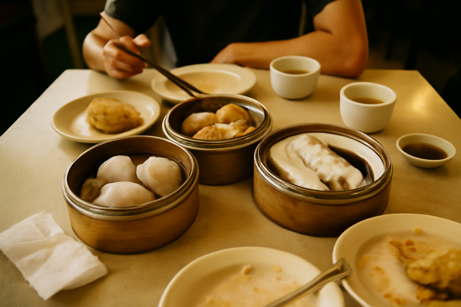 Photograph illustrating Dim sum for people who have never done it