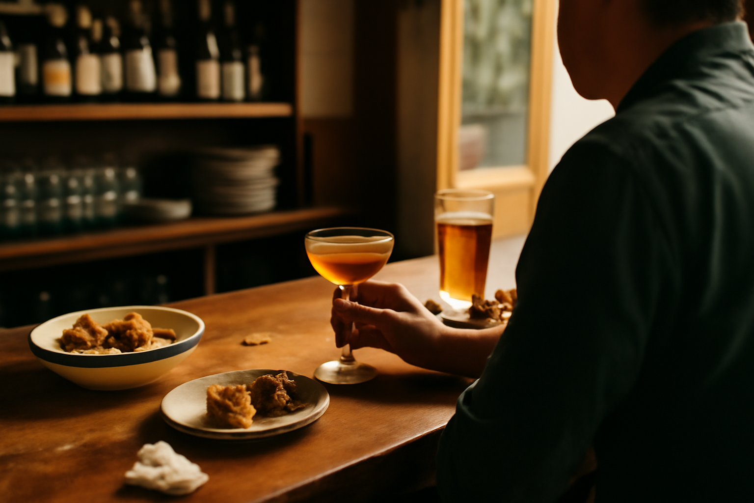 Photograph illustrating Happy hour, properly used