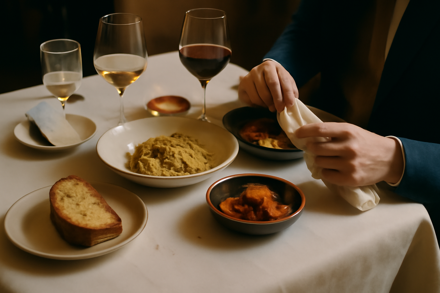 Photograph illustrating How to eat well at an expensive restaurant for less