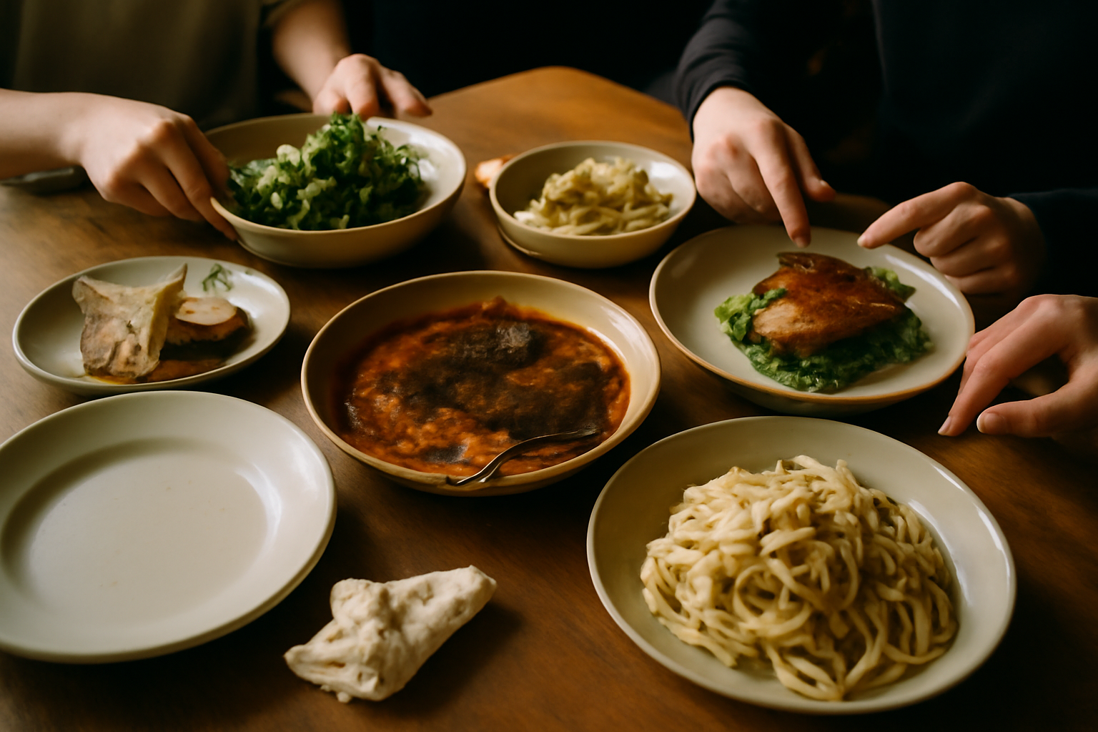 Photograph illustrating How to order for a table of six without ending up with six of the same thing