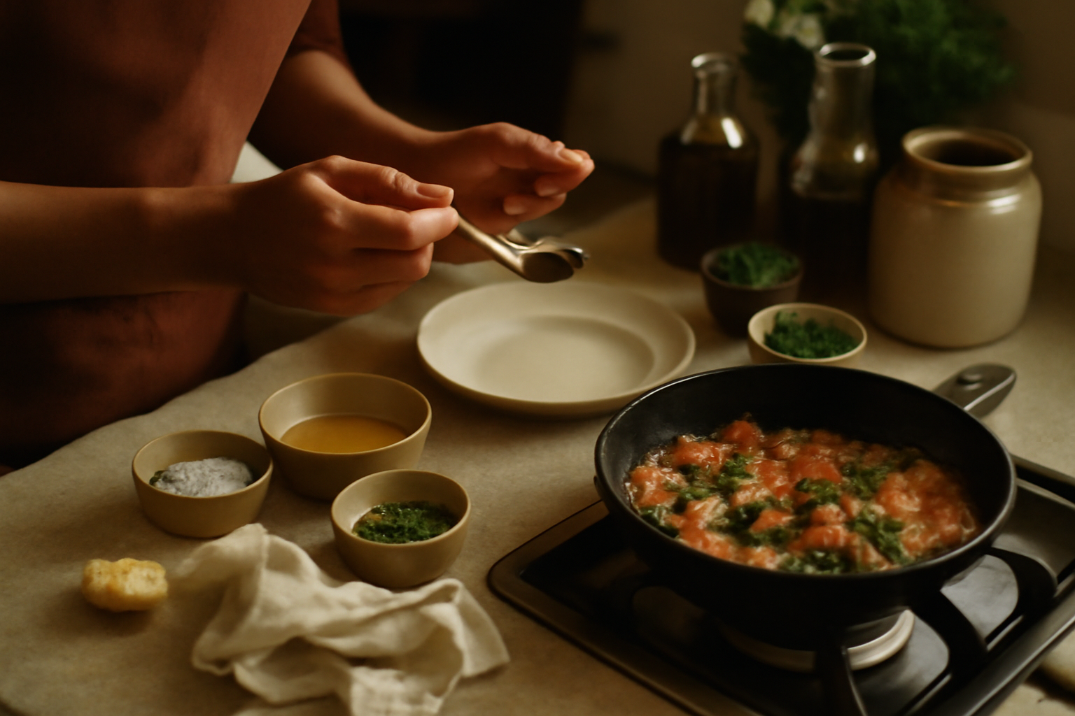 Photograph illustrating How to taste as you cook