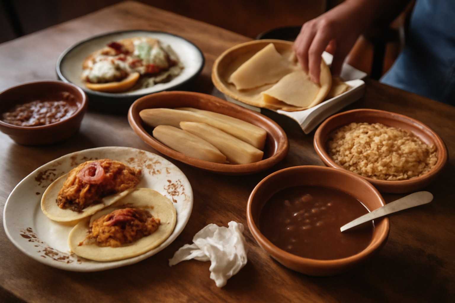 Photograph illustrating Mexican food is not one cuisine