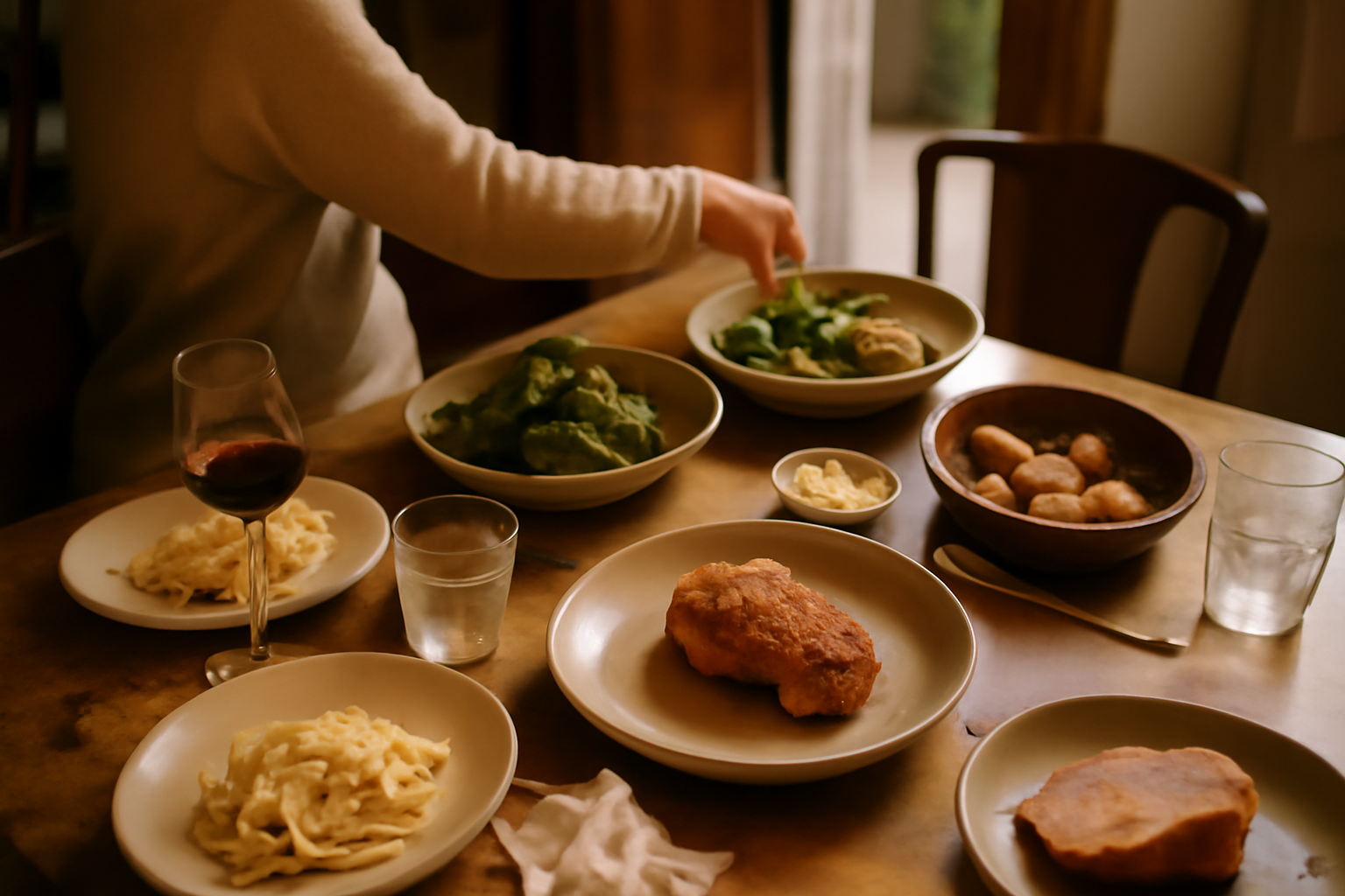Photograph illustrating Private dining and set menus for a group