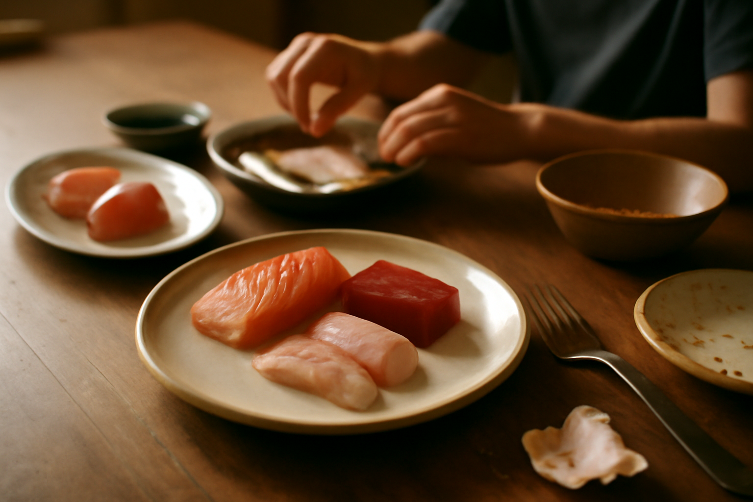 Photograph illustrating Raw fish at home: what to buy and what to avoid