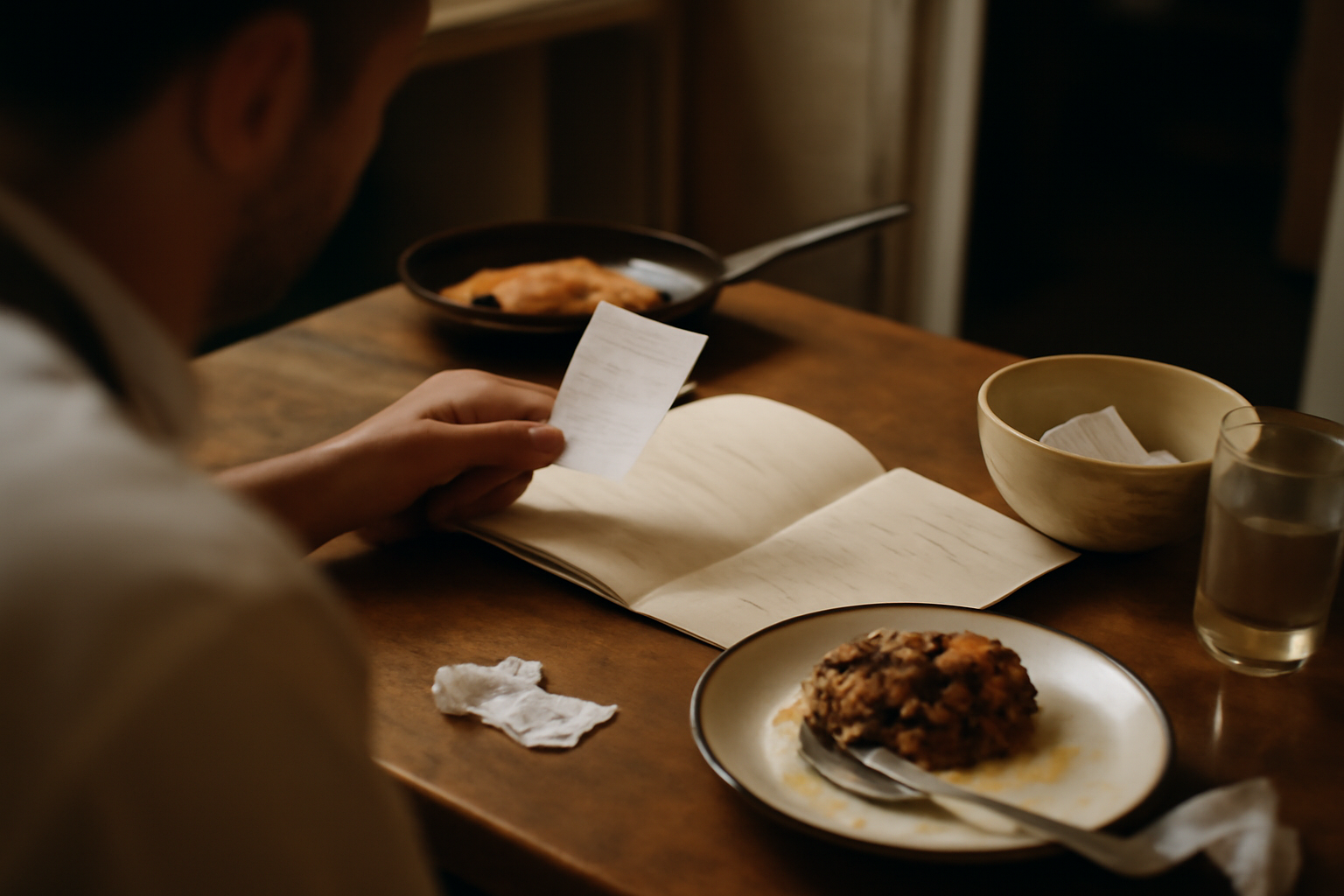 Photograph illustrating Reading a menu like a chef: what the layout is telling you