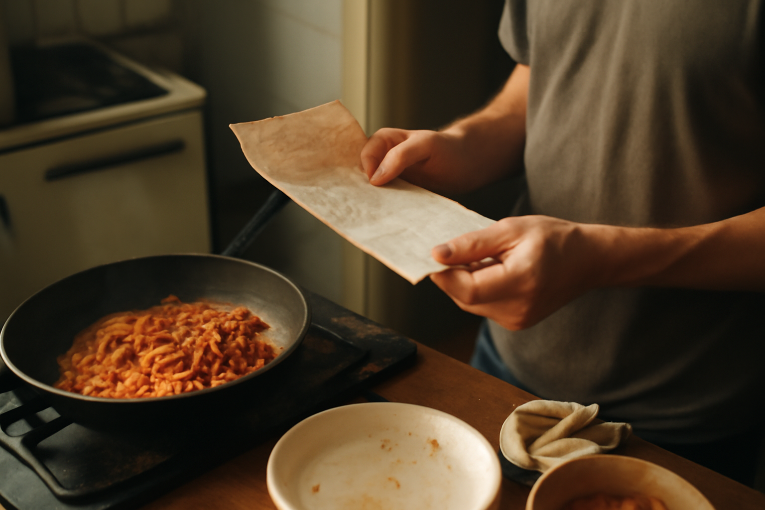 Photograph illustrating Reading a recipe before you start, and why it saves dinner