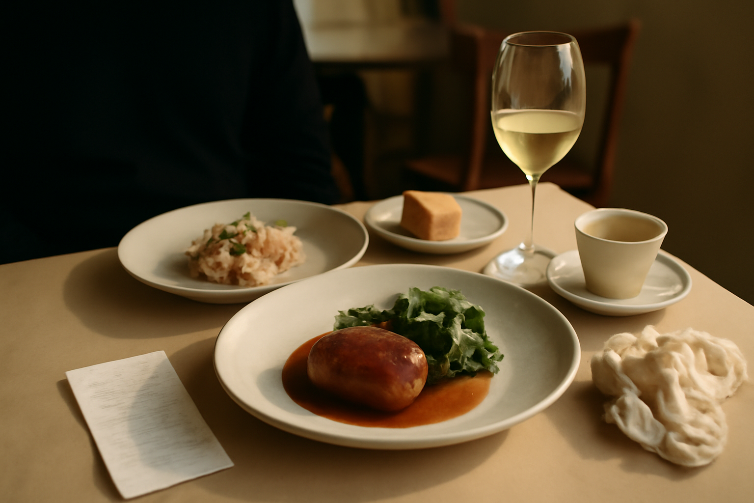 Photograph illustrating Set lunch menus: the best value in fine dining