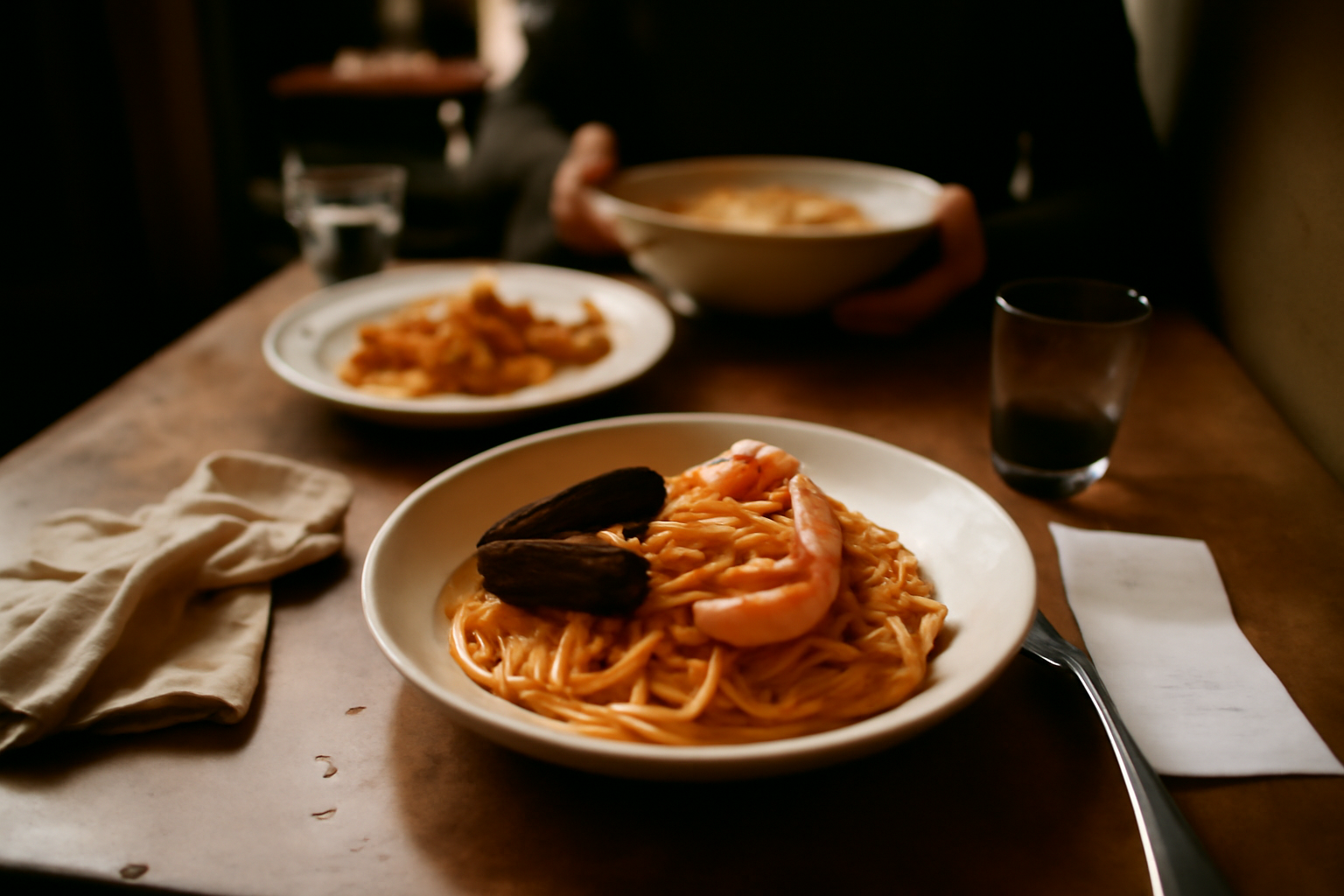 Photograph illustrating Shellfish allergy and the cuisines where it hides