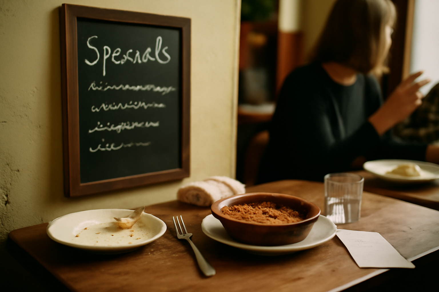 Photograph illustrating Specials: when they are the best thing on the menu and when they are not