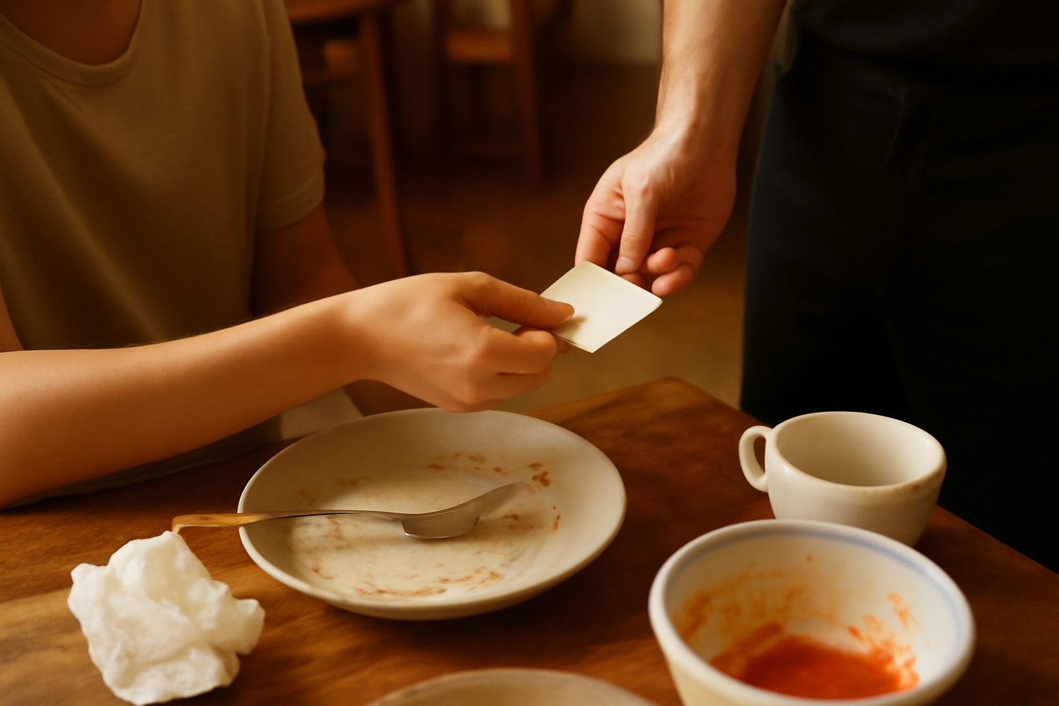 Photograph illustrating Telling a waiter about an allergy when you hate making a fuss