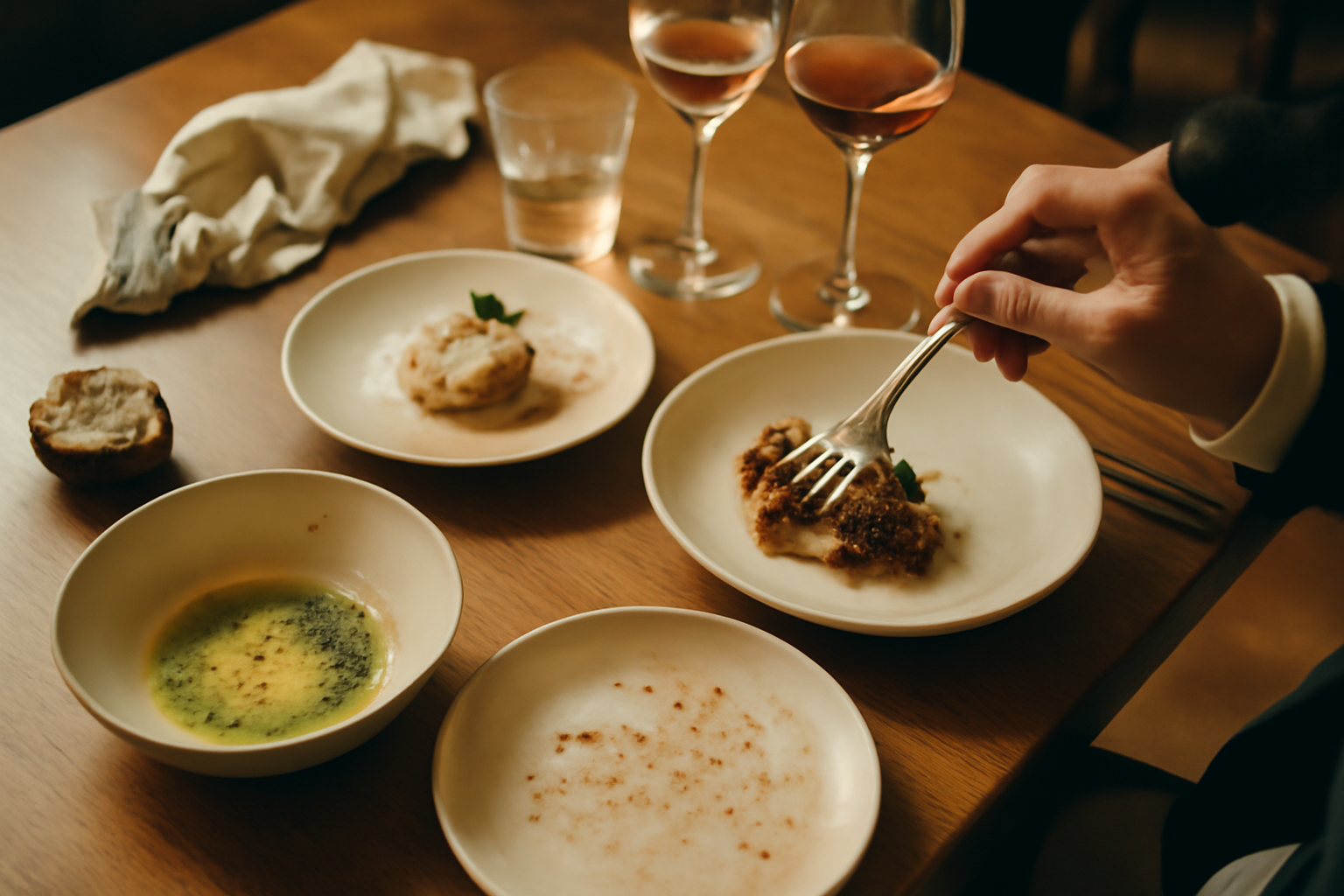 Photograph illustrating What a tasting menu asks of you