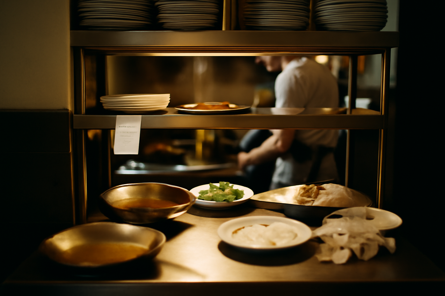 Photograph illustrating What time to book if you want the kitchen at its best