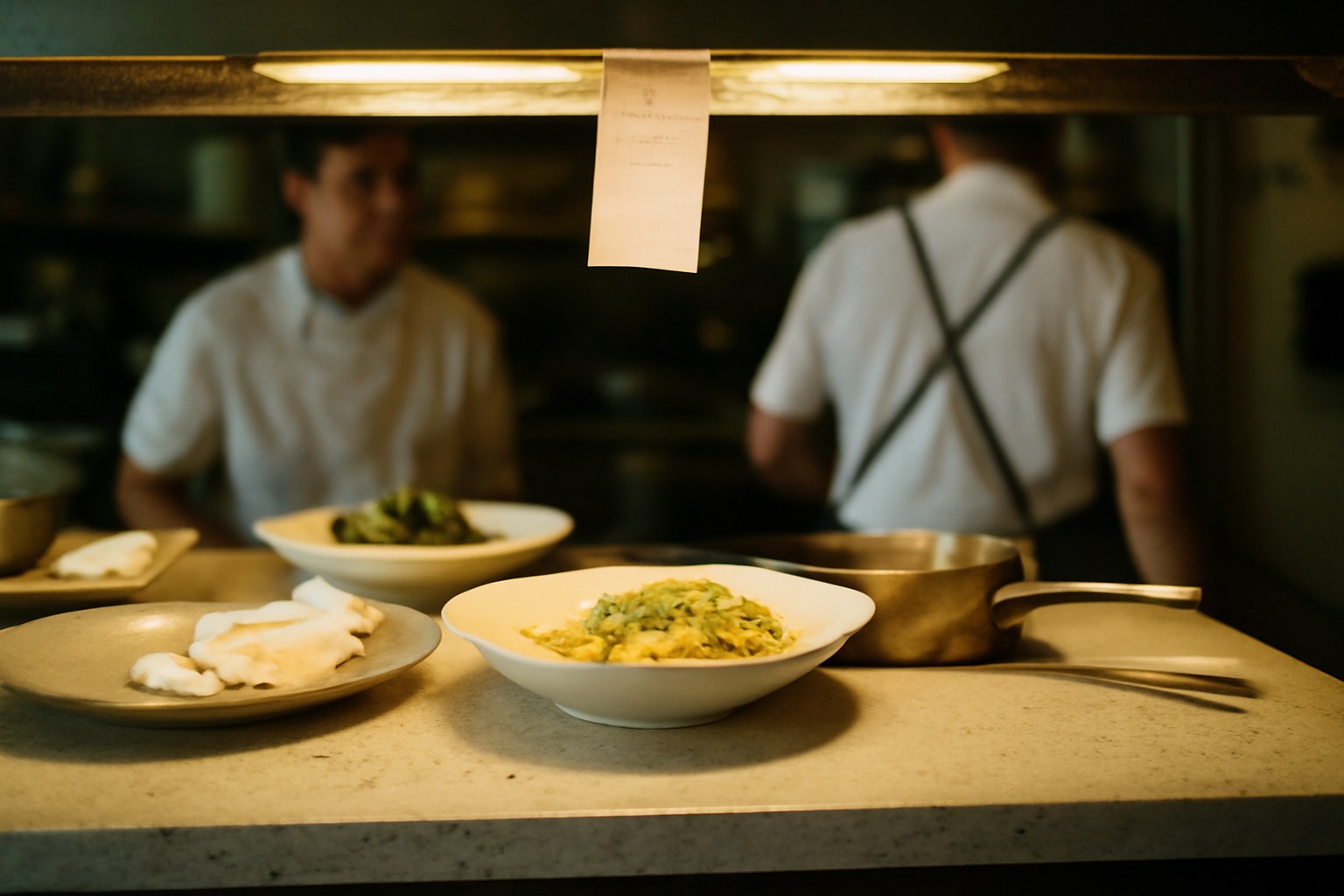 Photograph illustrating What time to book if you want the kitchen at its best