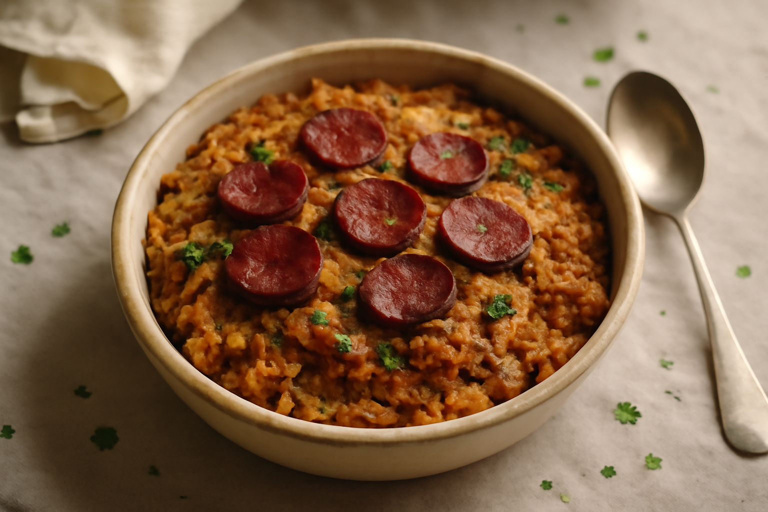Arroz de Pato, served