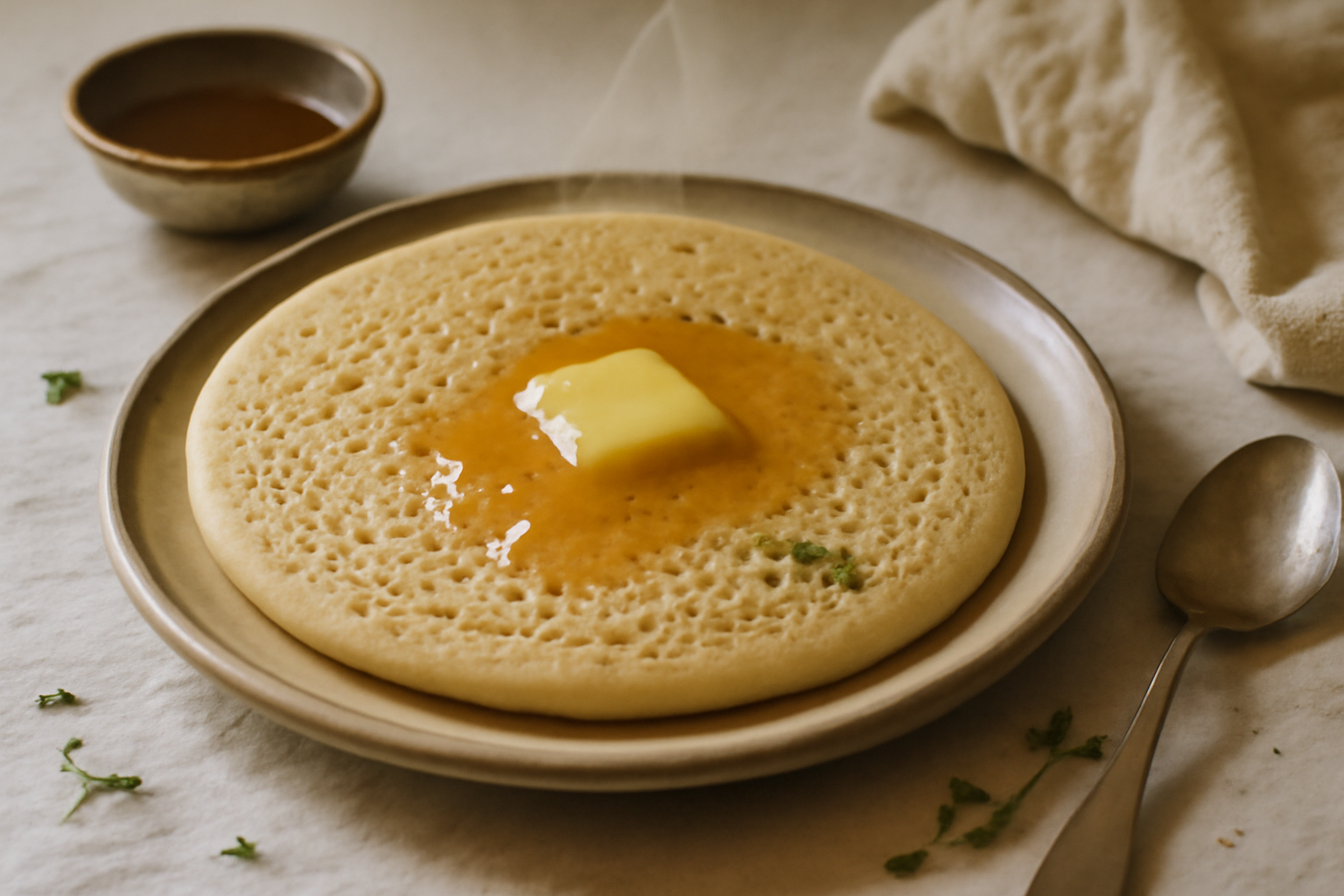 Baghrir, served