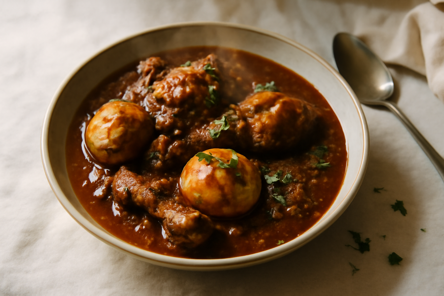 Doro Wat, served