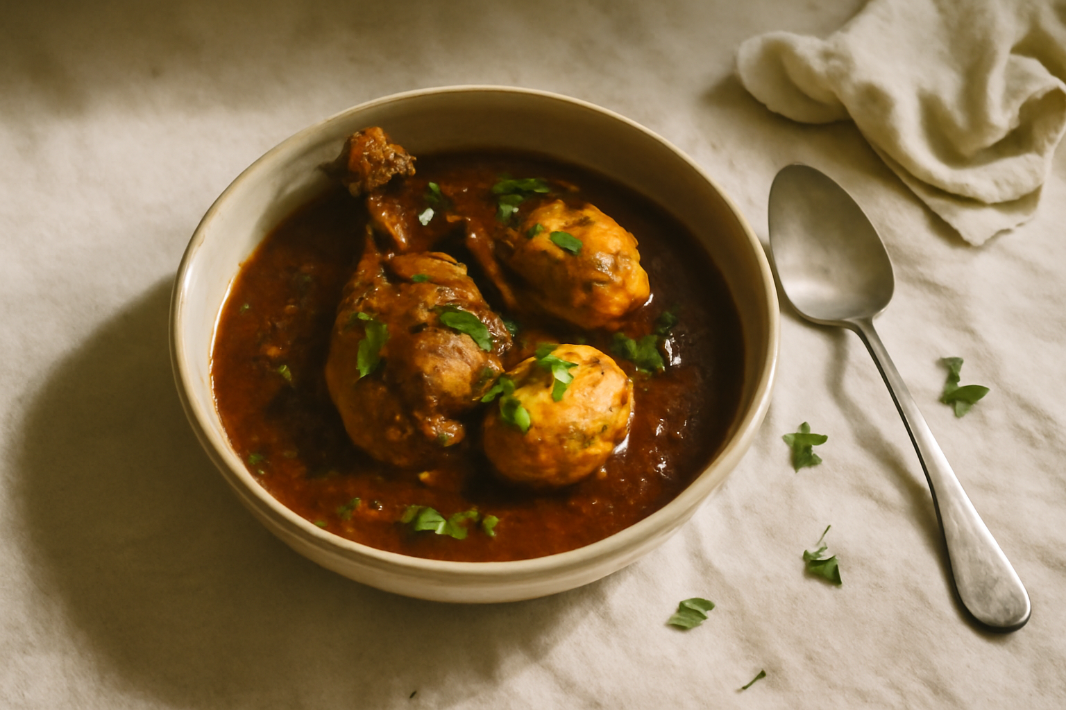 Doro Wat — Make‑Ahead, served