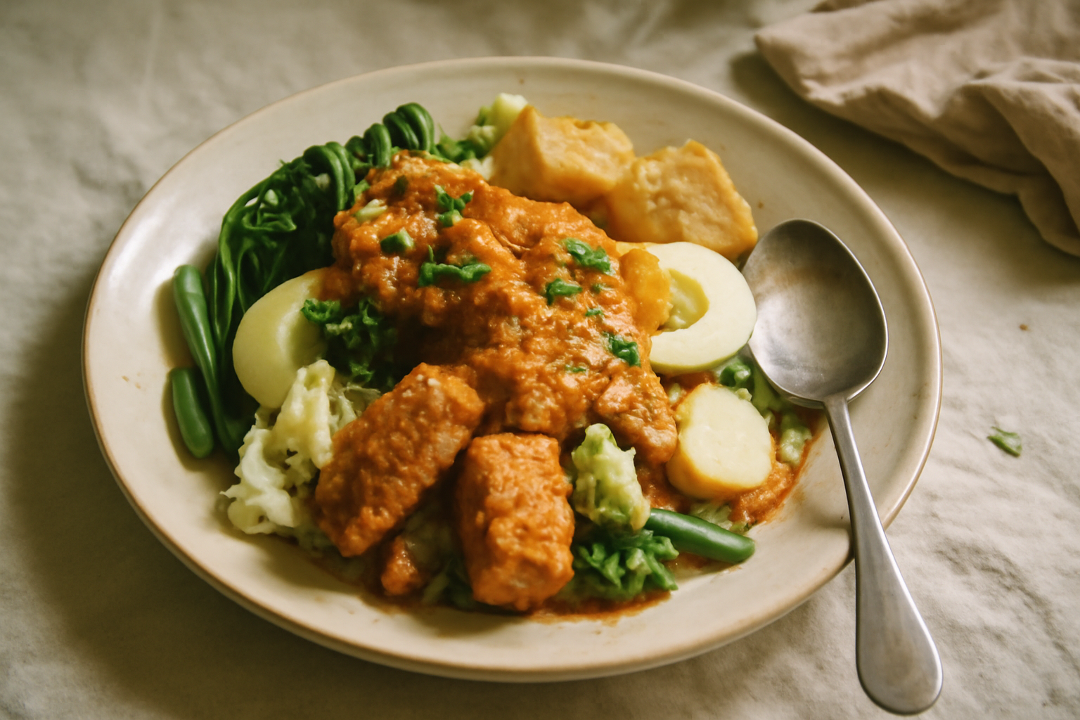Gado-Gado, served