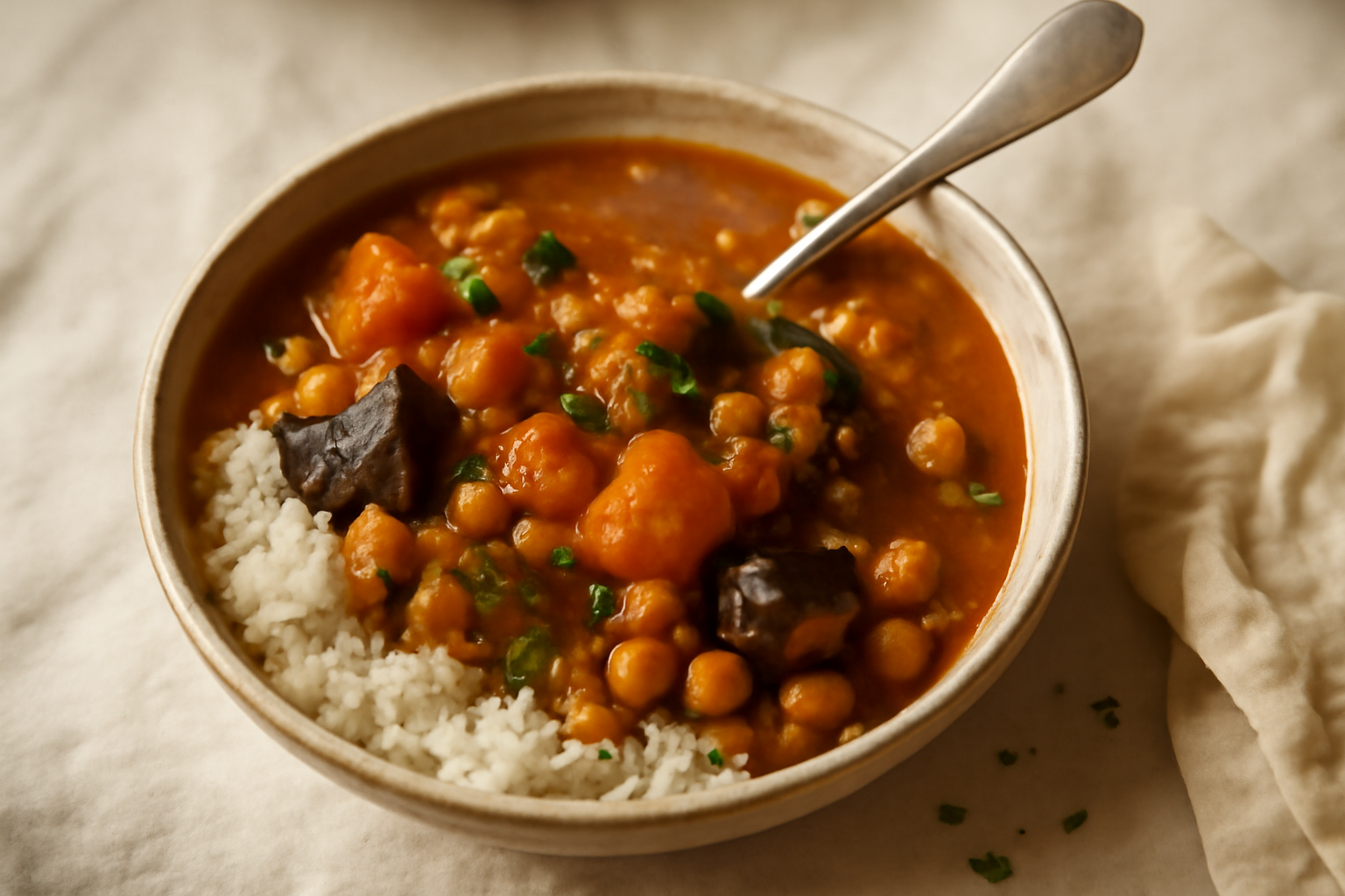 Mafé — Vegetarian, served