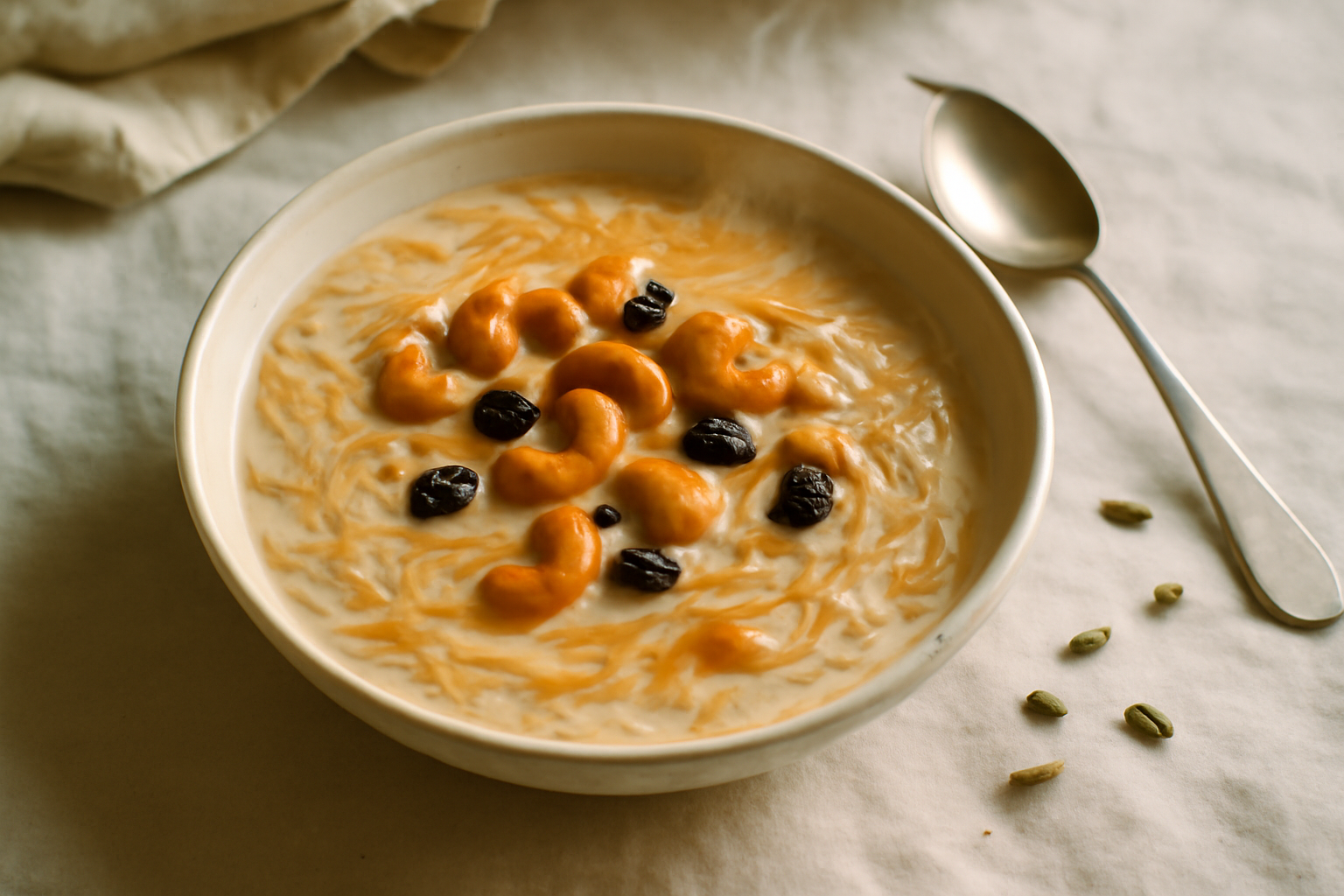 Semiya Payasam, served