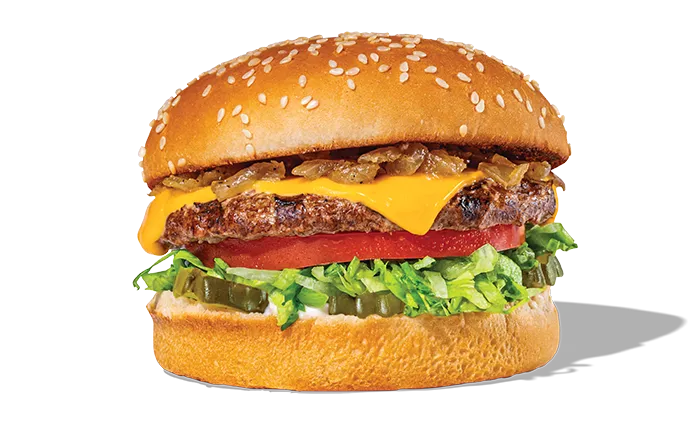 Charburger with Cheese