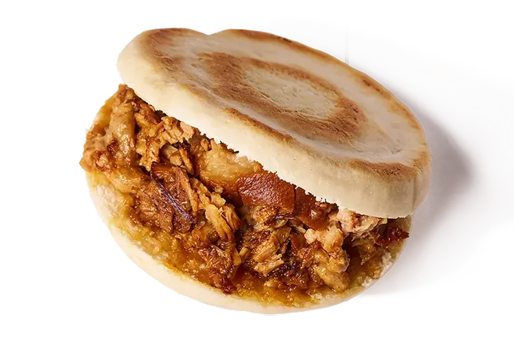 B1 腊汁猪肉夹馍 Stewed Pork Burger