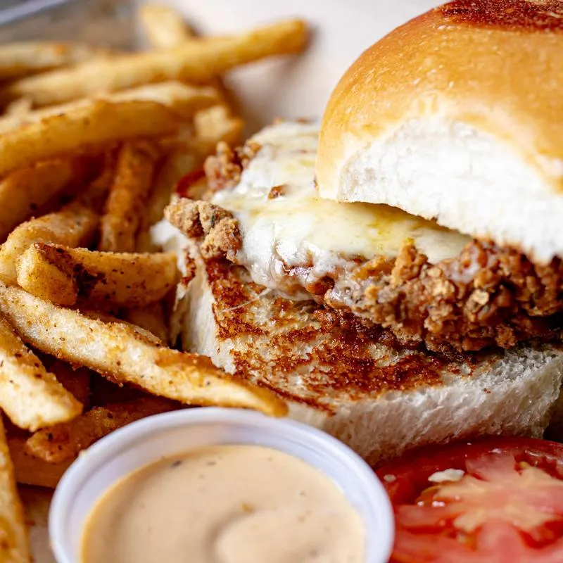 Tex-Mex Hot Chicken Sandwich