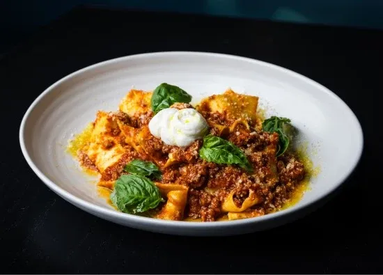 Pappardelle Alla Bolognese Pasta