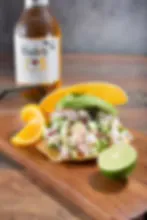 Tostada De Ceviche