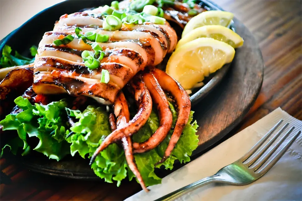 Inihaw na Pusit