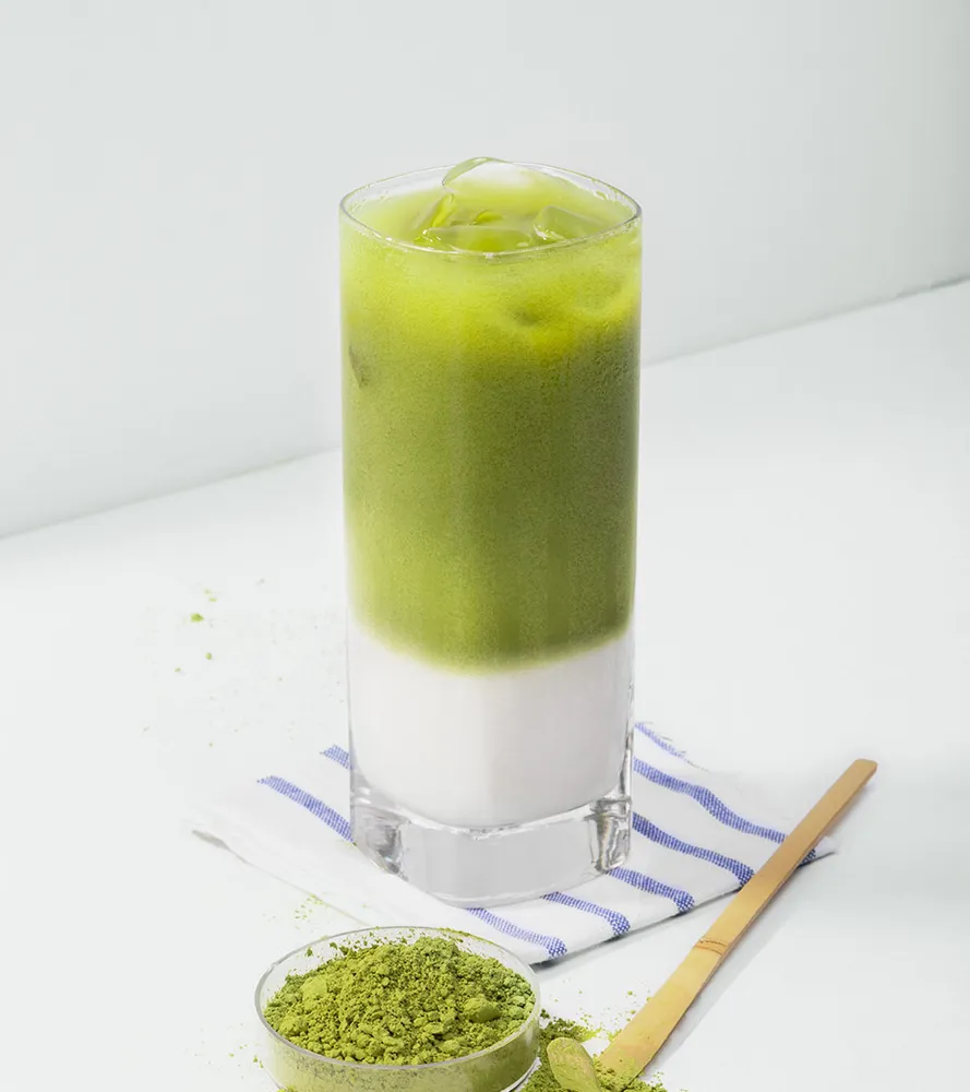 MATCHA CORTADO MILK TEA