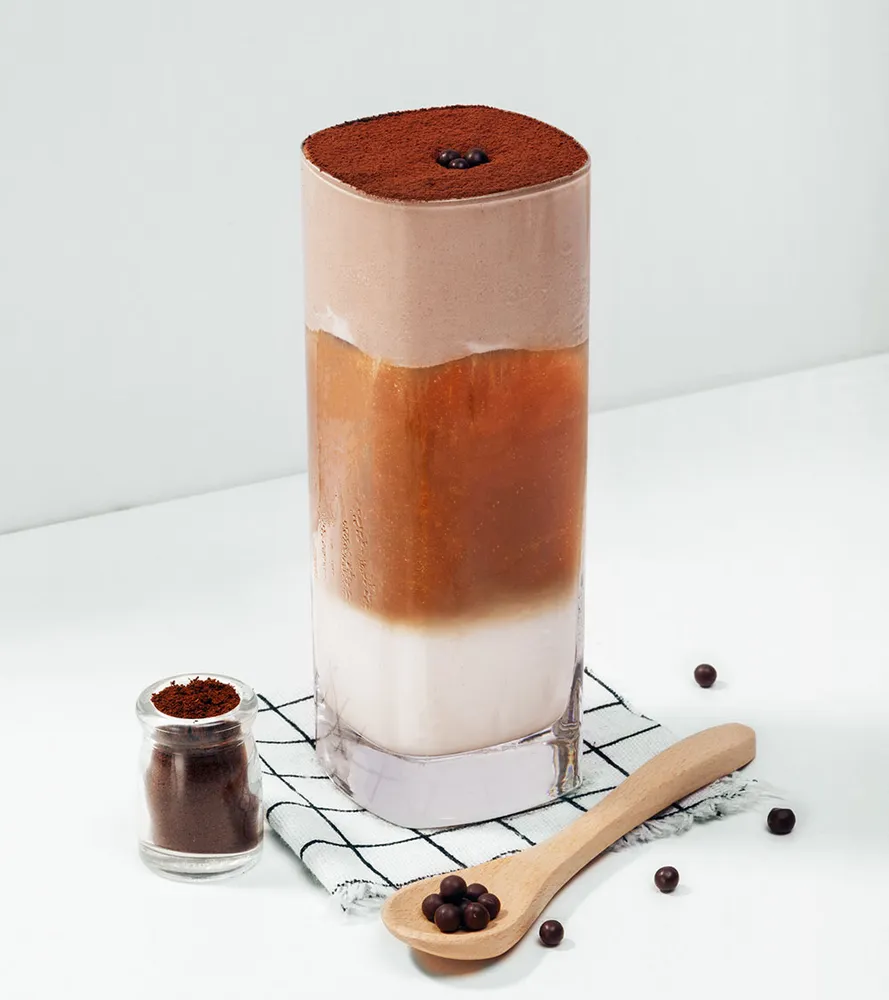 CAFE LATTE W/ TIRAMISU