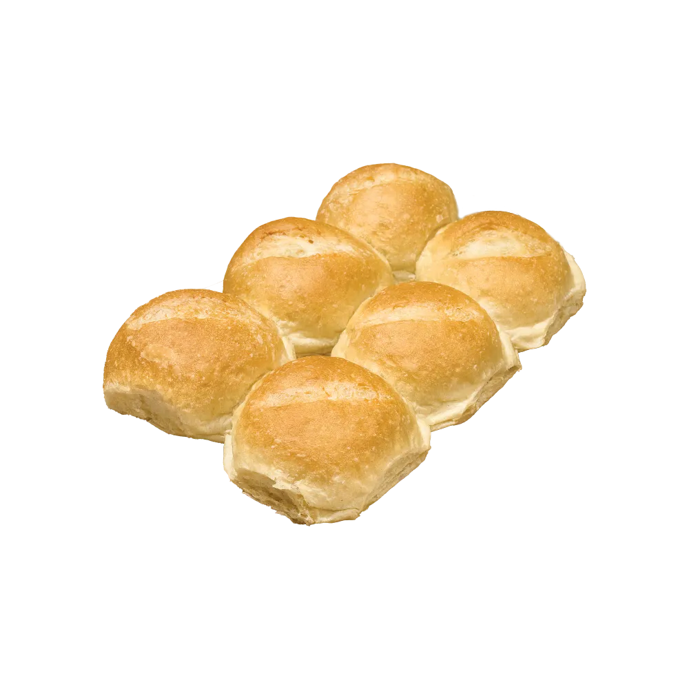 High Fibre Lunchbox Buns - 6-Pack
