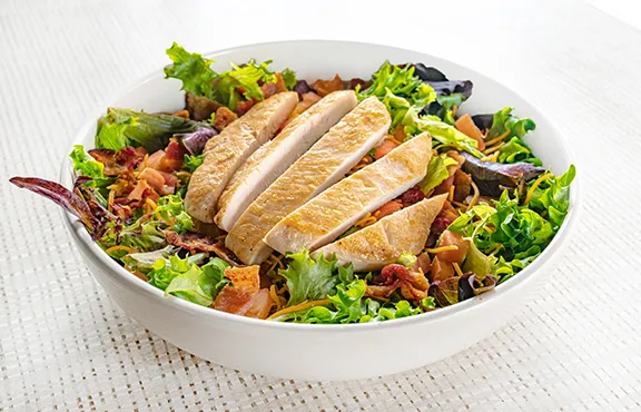 Grilled Chicken Club Salad