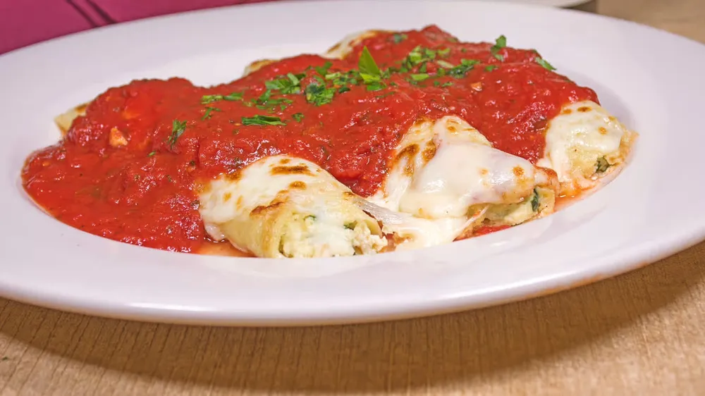 Manicotti Florentine