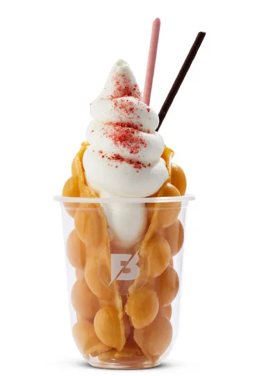 Egg Puff Ice Cream