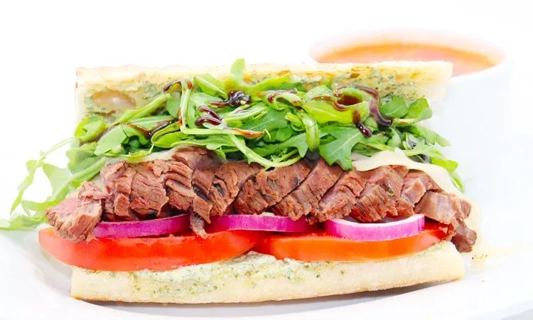 Pesto Steak Sandwich
