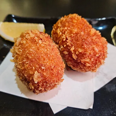 Homemade Crab Cream Croquette