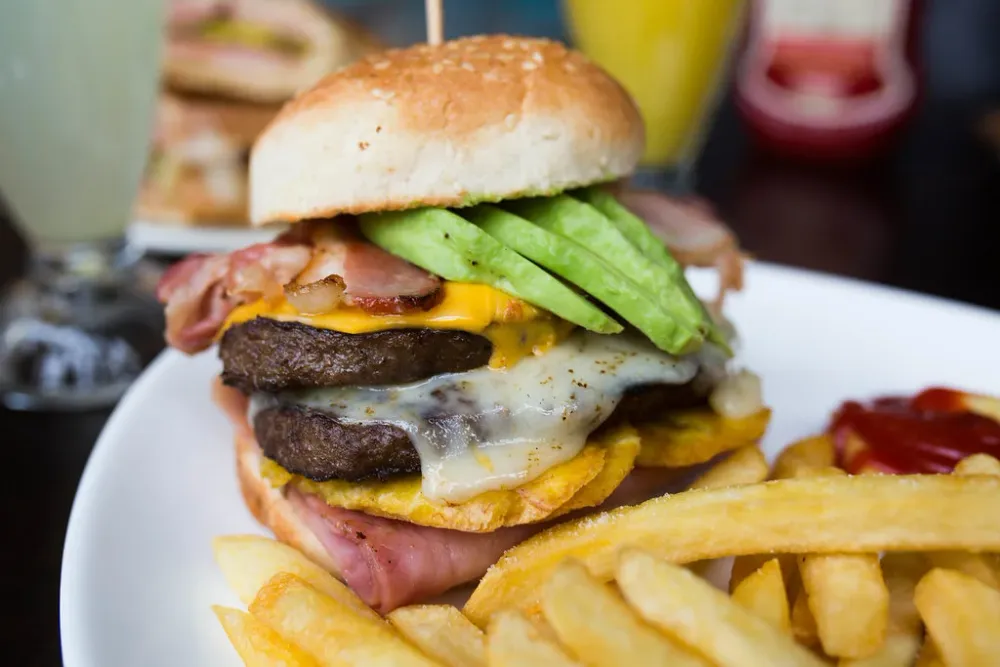 Floridita's Deluxe Burger