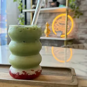 Ice Strawberry Matcha