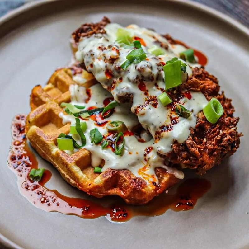 Fried Chicken & Waffle