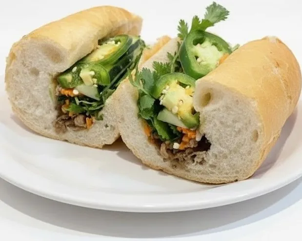 Grilled Pork Sandwich (Thit Heo Nuong)