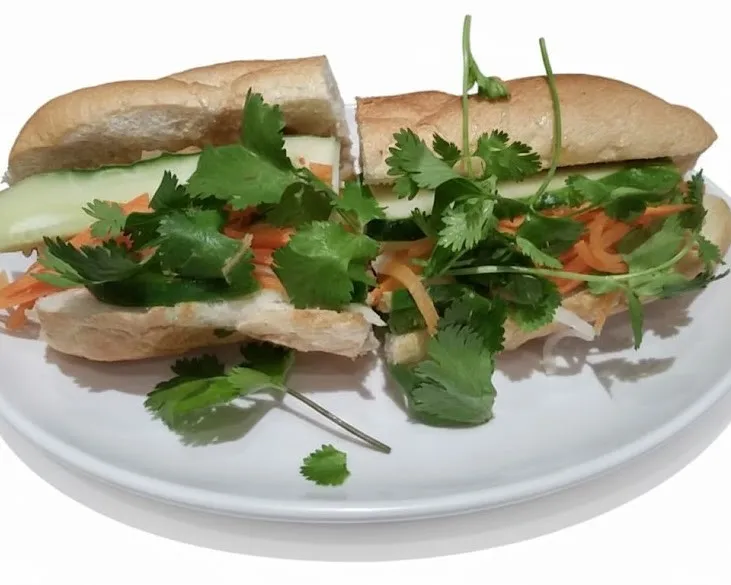 Vegetarian Sandwich (Banh Mi Chay)