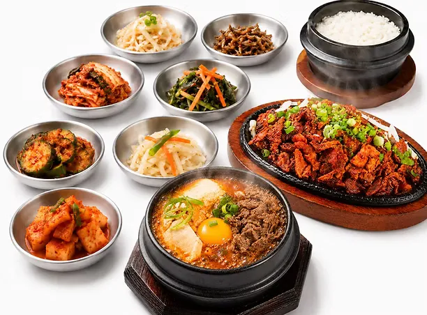 Spicy Pork Bulgogi + Small Tofu Soup