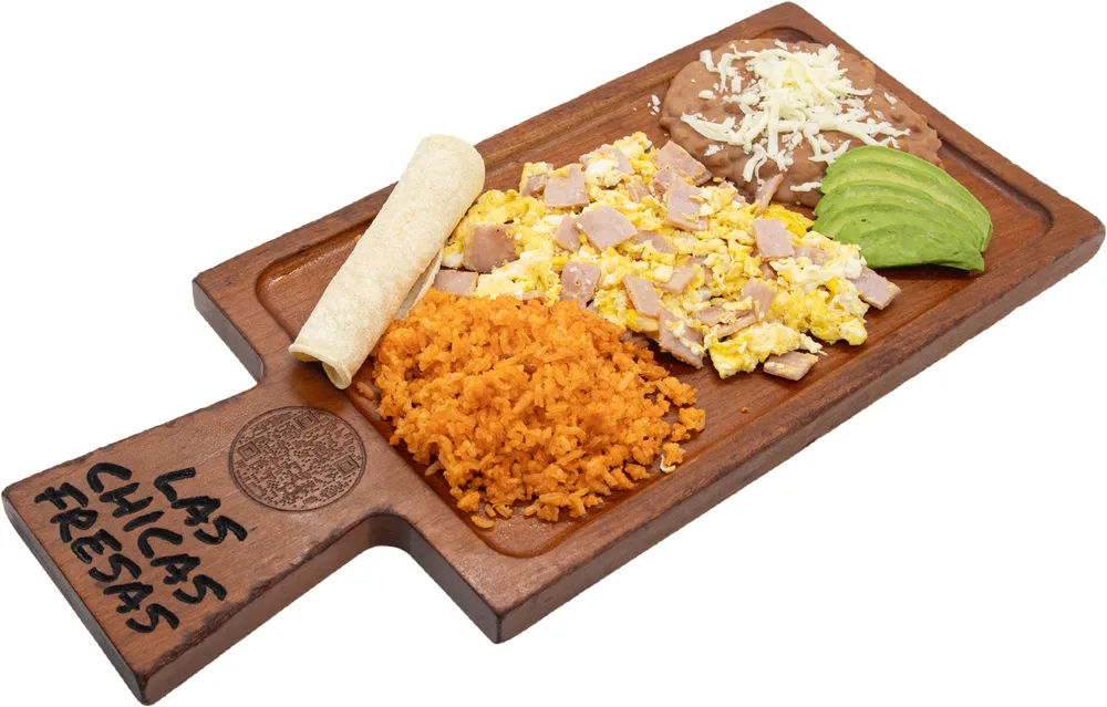 HUEVOS CON JAMON