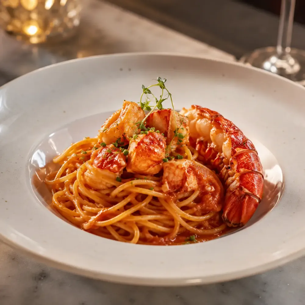 Spaghetti w/ Lobster