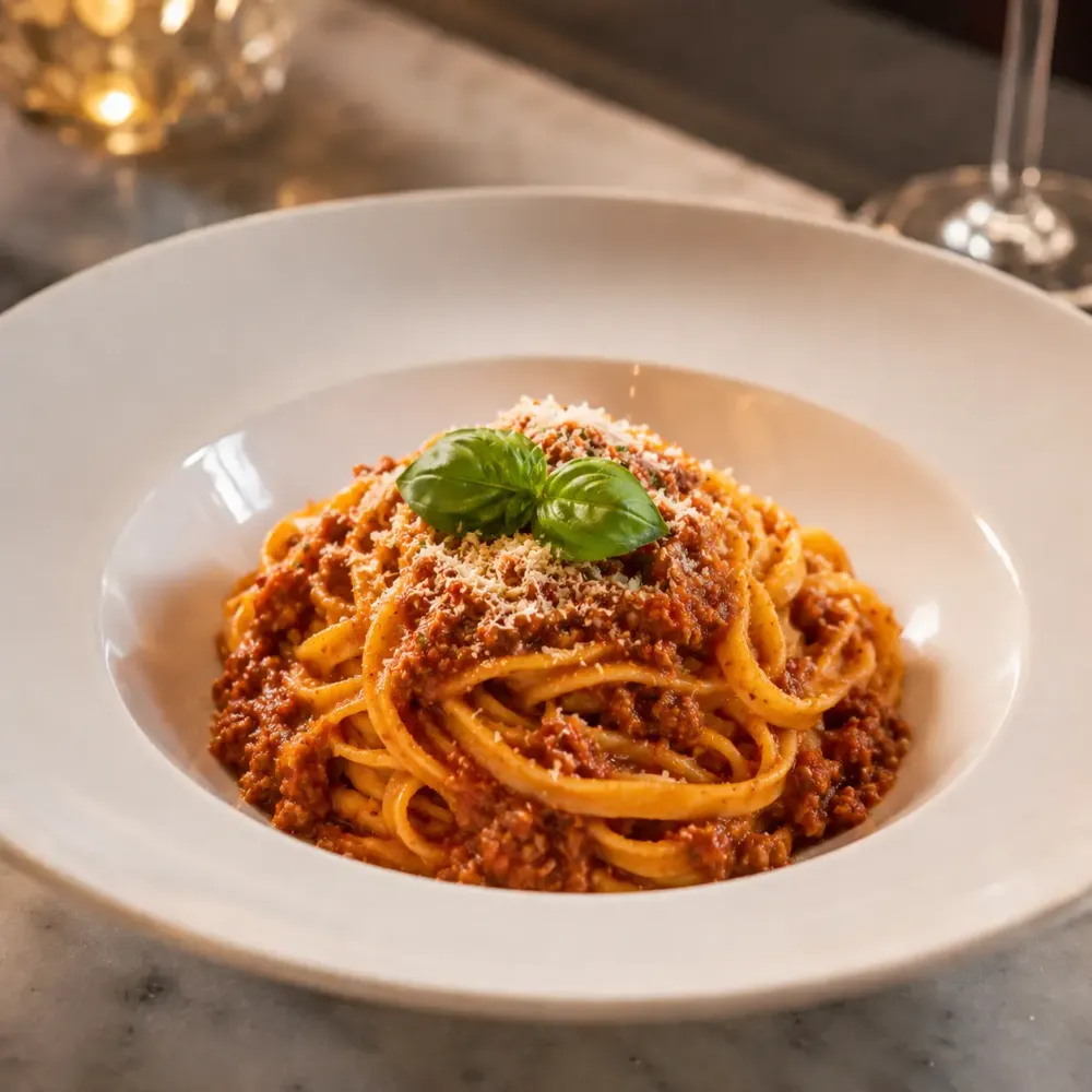 Fettuccine Bolognese