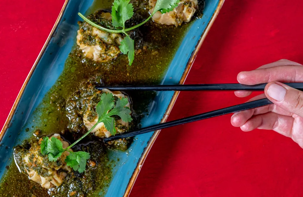 SZECHUAN DUMPLINGS 🔥