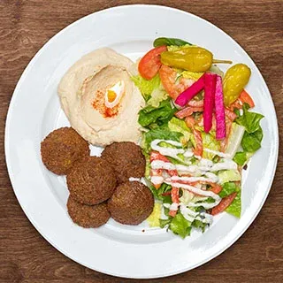 #11 Falafel Platter