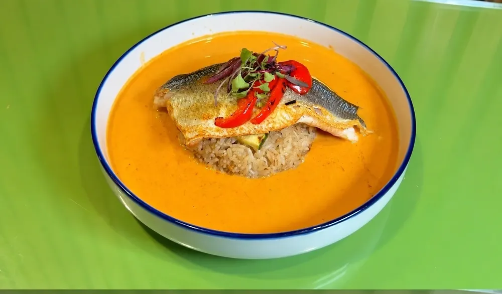 Sea Bream + Red Curry